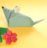 折り紙 干支 ネズミの簡単な立体の折り方 作り方６選 お正月 情報色々ドットコム